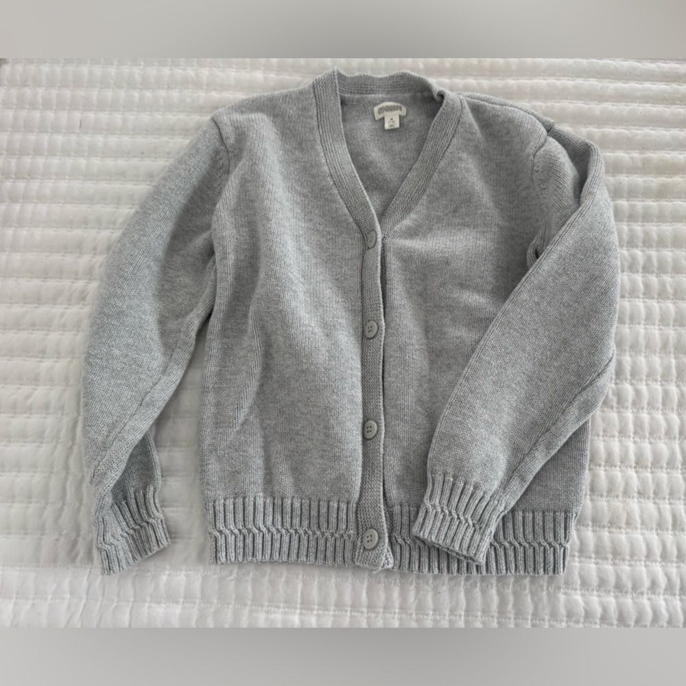 Gymboree Light Gray Knit Sweater